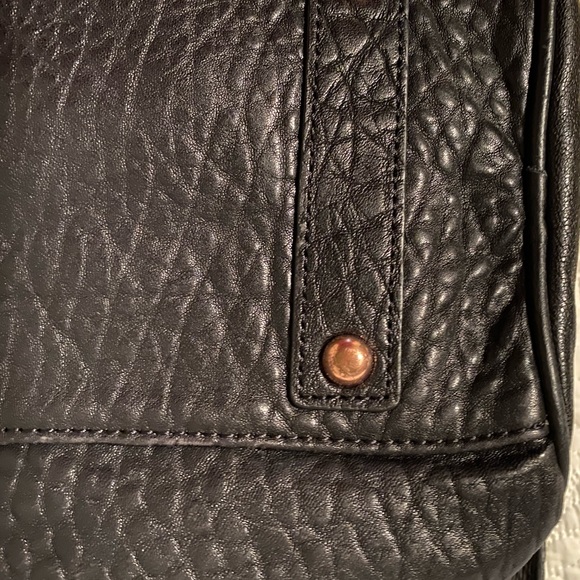 Claudine & Ash black leather Diaper bag - Picture 6 of 11